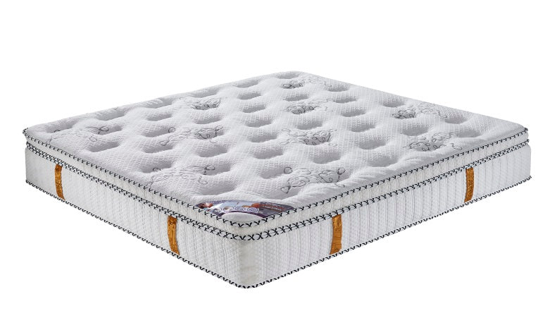 31cm Pocket Spring Mattress Latex Euro Pillow Top